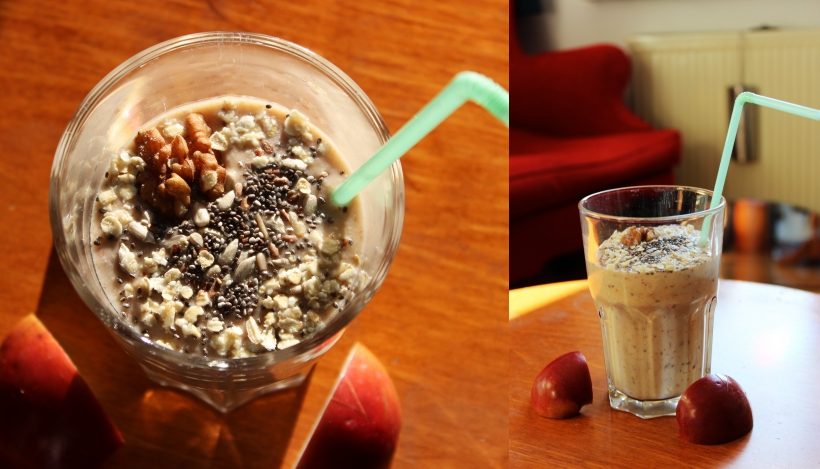 Tierleidfrei genießen: Apfel-Zimt-Smoothie Tierleidfrei genießen: Apfel-Zimt-Smoothie