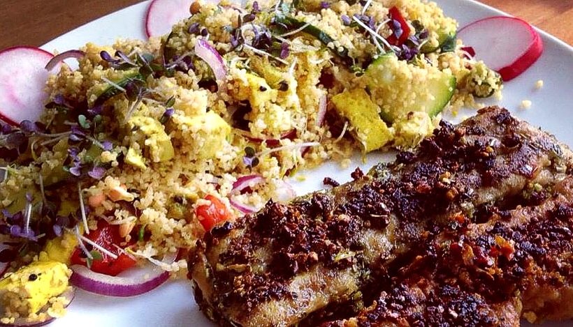 Tierleidfrei genießen: Couscous mit Tofu und Gemüse Tierleidfrei genießen: Couscous mit Tofu und Gemüse