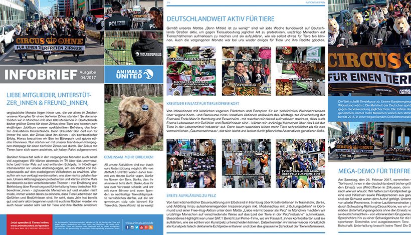 Unser Infobrief 2017 ist raus! Unser Infobrief 2017 ist raus!