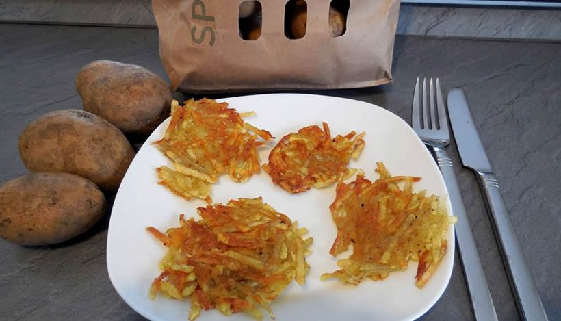 Tierleidfrei genießen: Kartoffelpuffer Tierleidfrei genießen: Kartoffelpuffer