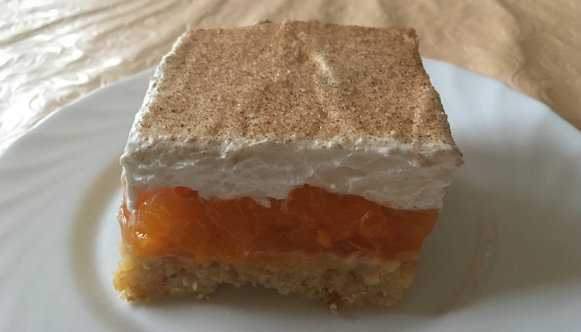 Tierleidfrei genießen: Mandarinen-Sahne-Schnitten Tierleidfrei genießen: Mandarinen-Sahne-Schnitten