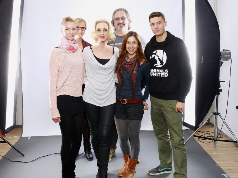 Gruppenbild vom Shooting in Grasbrunn bei München