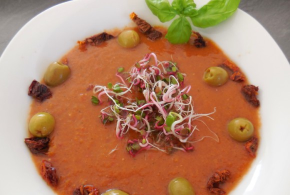 Tierleidfrei genießen: Rohe Gemüsesuppe Tierleidfrei genießen: Rohe Gemüsesuppe