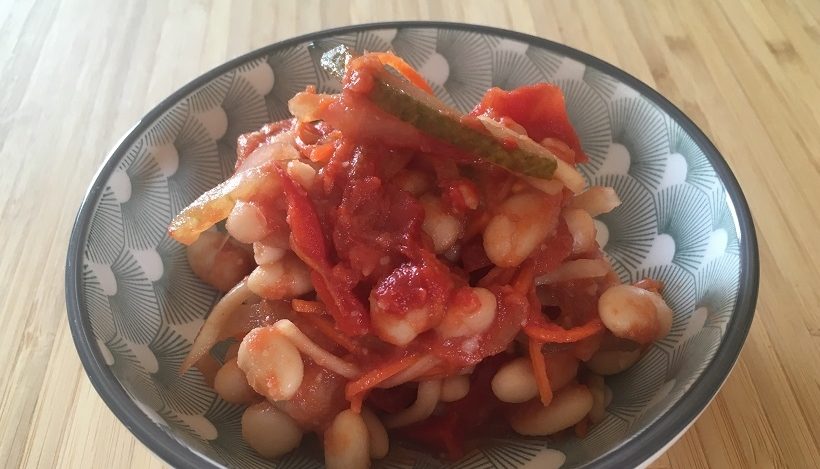 Tierleidfrei genießen: Salat mit weißen Bohnen Tierleidfrei genießen: Salat mit weißen Bohnen