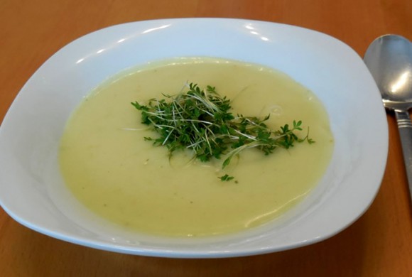 Tierleidfrei genießen: Topinambur-Suppe Tierleidfrei genießen: Topinambur-Suppe