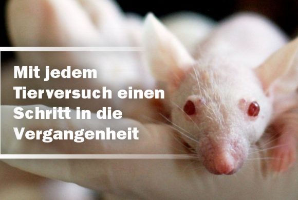 Mit jedem Tierversuch einen Schritt in die Vergangenheit Mit jedem Tierversuch einen Schritt in die Vergangenheit