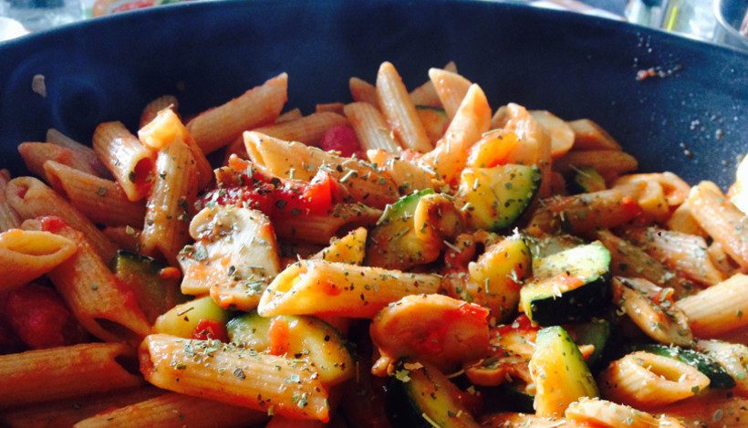 Tierleidfrei genießen: Einfache Pilz-Zucchini-Pasta! Tierleidfrei genießen: Einfache Pilz-Zucchini-Pasta!